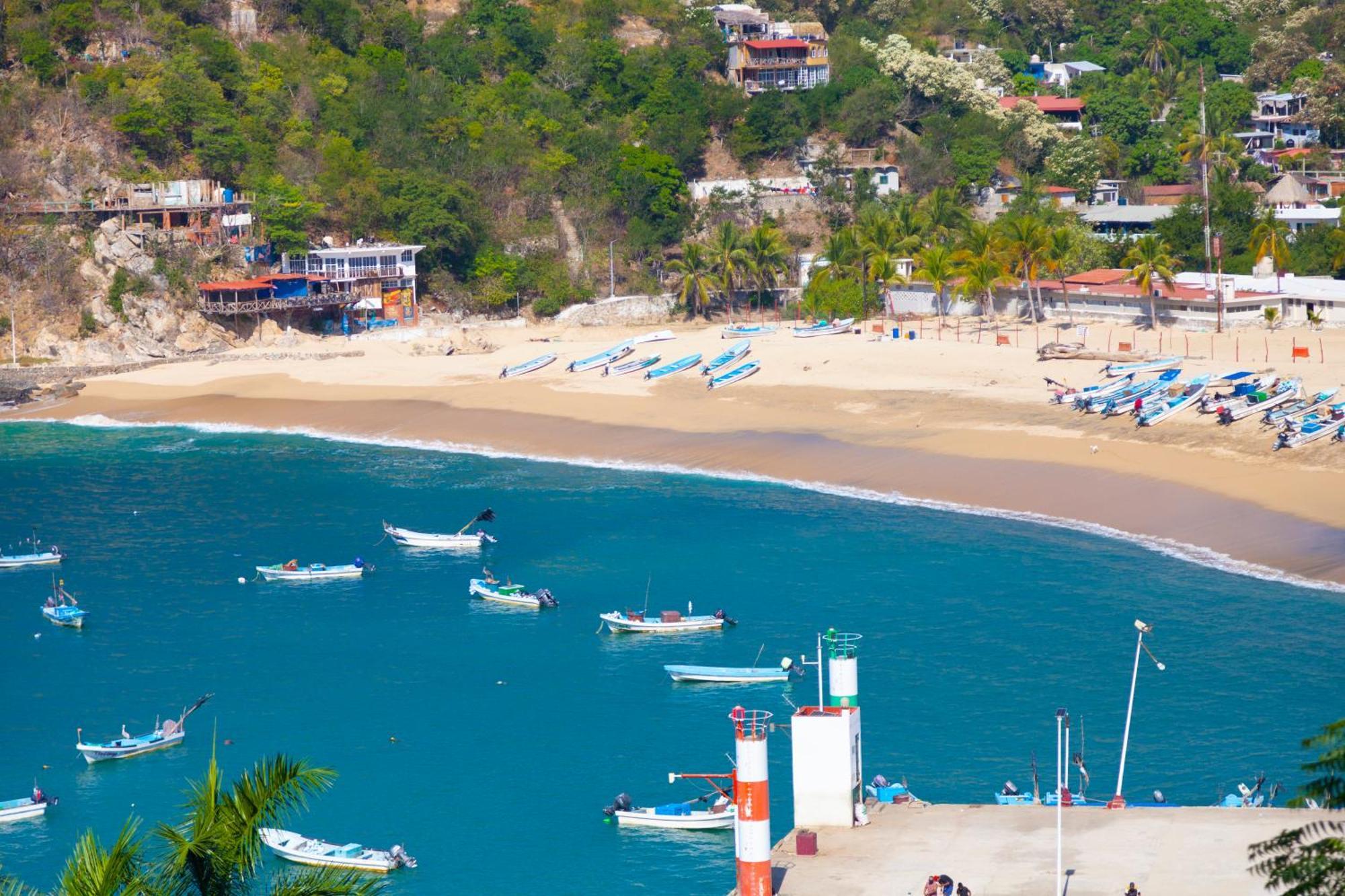 Hotel Casa Rush Puerto Ángel Kültér fotó